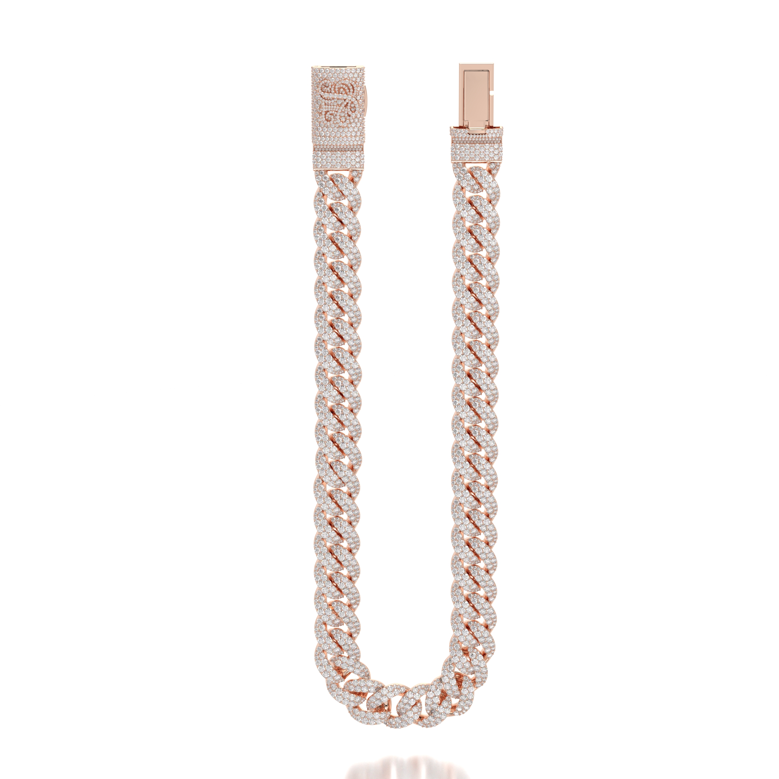 Iced-Out Cuban Chain